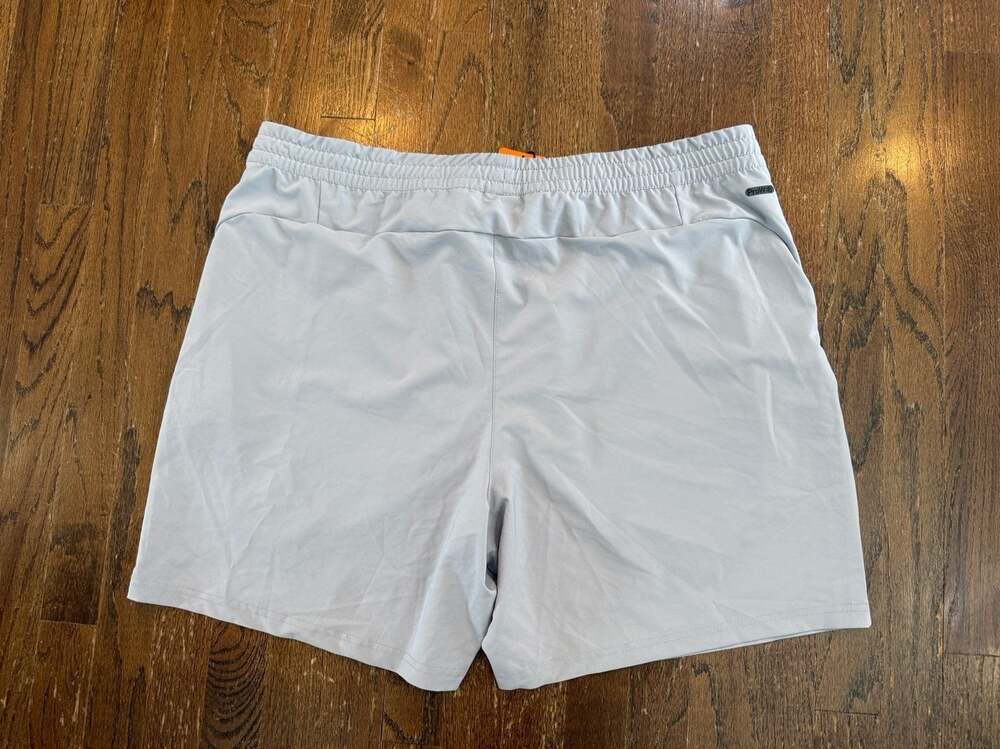 Spyder Active Men's Gray 7" Inseam Performance Stretch Shorts XXL - Picture 5 of 6